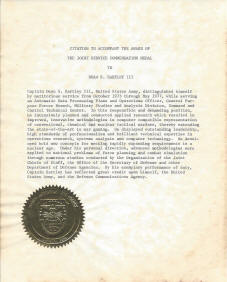 Joint Services Commendation