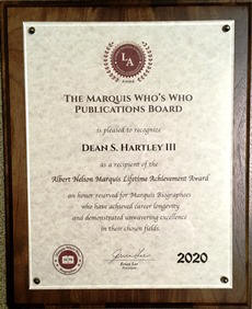 Albert Nelson Marquis Lifetime Achievement Award