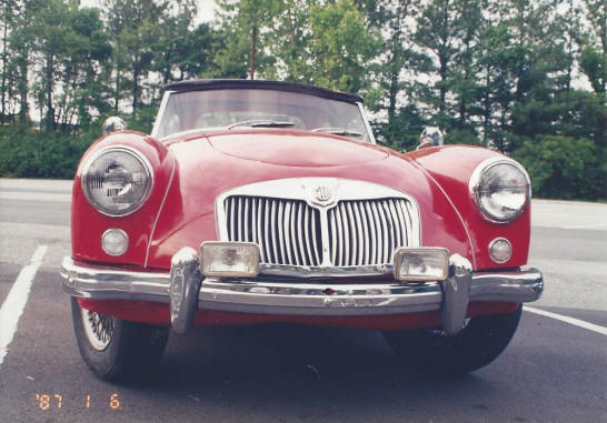 MGA front view