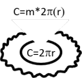 crinkled cross section